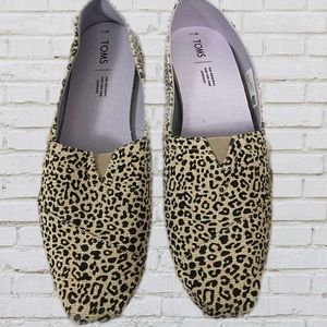 NWT Toms Women’s Size 11 Baby Cheetah Print